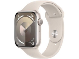 APPLE Watch Series 9 GPS (Recondicionado Como Novo - 45 mm- Alumínio, Luz-das-Estrelas)