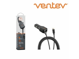 Carregador De Carro Ventev 3.4a Para Smartphones Com Microusb, Carregamento Rápido