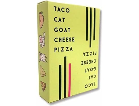 Baralho de Cartas TACO CAT GOAT CHEESE PIZZA  (8 anos)