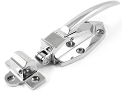 Puxador De Porta Aexit Em Liga Zinco Prateado, 16, 6cm, Para Portas De Forno E Vaporizador