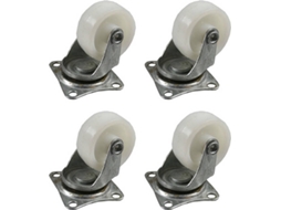 Set 4 Rodas EDM 32Mm Brancas