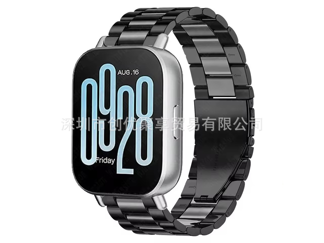 Pulseira De Aço Sanzhu, Versão Juvenil, É Adequada Parapreto Redmi Watch 5 Lite Yunzii