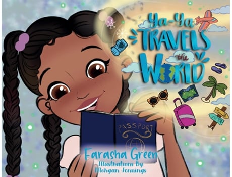 Livro Ya-Ya Travels the World de Farasha Green (Inglês)
