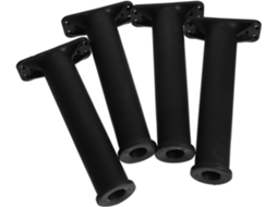Nuobesty Conjunto De 4 Pés Cama Ajustáveis E Resistentes Para Substituição Em Estruturas Uso Quartos Salas Estar
