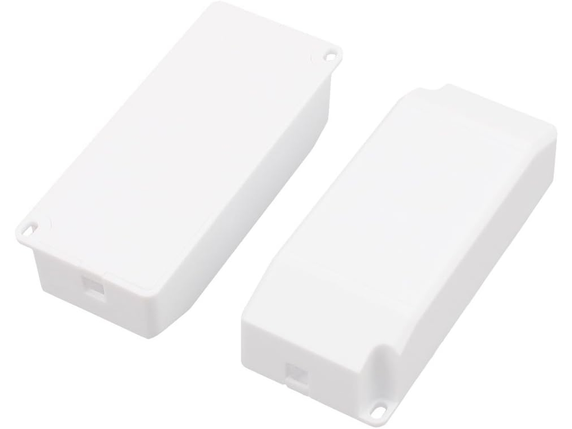 2 Peças XL 161 Caixa de Junção com Invólucro Retardante Chamas em Pc 95 Mm X 40 25 para Drivers Led CHABERLU