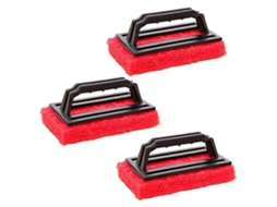 Kit de Limpeza para Grelha, Esponja Raspadora Resistente para Grelha e BRILVIBERA