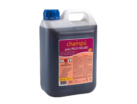 Champô Pêlo Preto para Cão MOLY (Quantidade: 5 L)