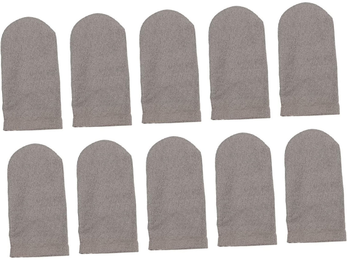 Gadpiparty Protetores De Dedo Para Jogos Em Nylon Antiderrapante E Resistente Ao Suor, 10 Peças Leves E Compactas Para