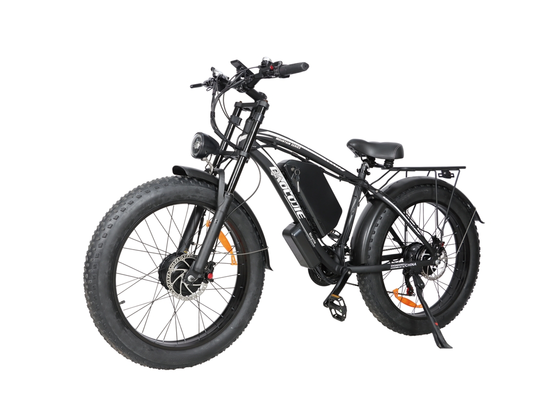 Bicicleta Elétrica BAOLUJIE Dp2602 com Motor Duplo e Bateria de 48v 23ah