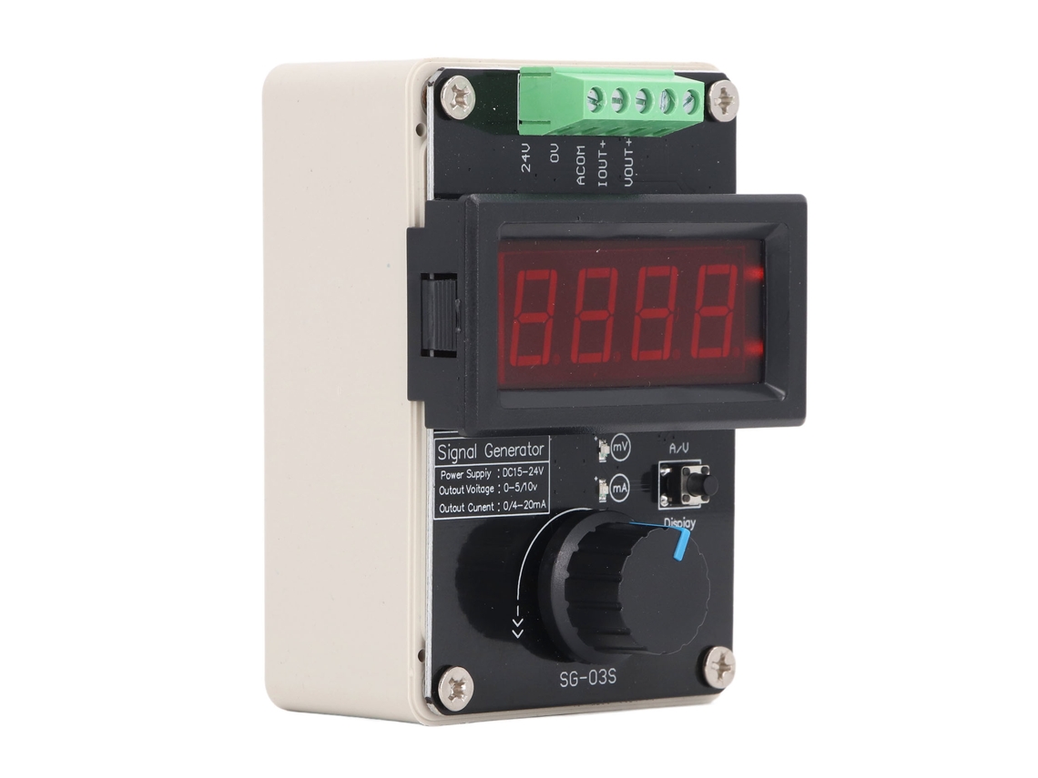Laxiscreed Gerador De Sinal Ajustável Com Display Digital Para Testes De Eletrónica