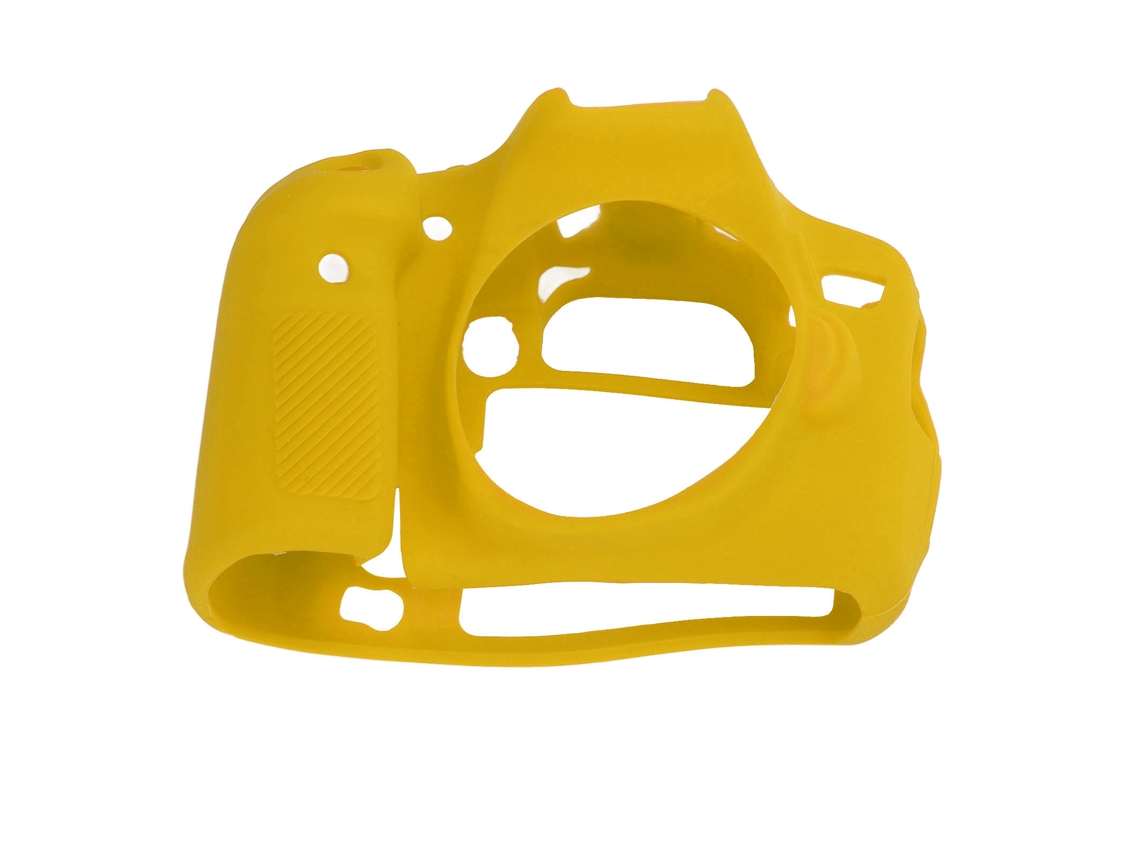 Silicone Protective Housing Camera Case Body Frame Shell Cover Skin For Eos 70d Digital Camerayellow LAXISCREED