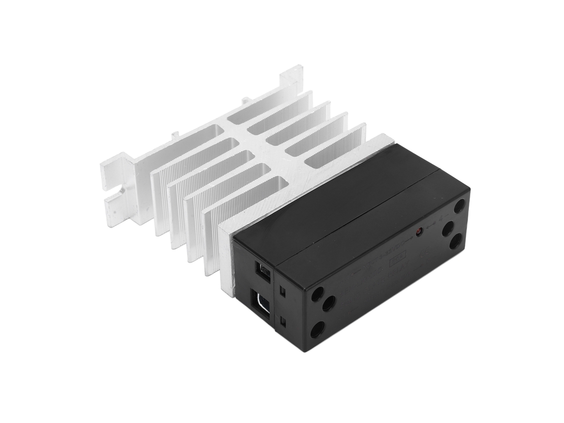 Relé De Estado Sólido Laxiscreed 3-32v Dc Com Dissipador, Ideal Para Uso Doméstico