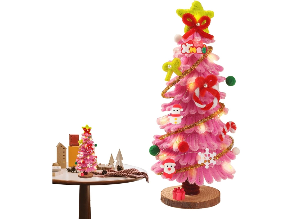 Árvore De Natal Iluminada Artesanal Para Decoração De Casa |
