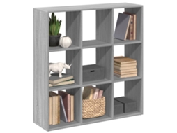 Vidaxl Estante Divisória 102x29x103,5 Cm Deriv. Madeira Cinza Sonoma