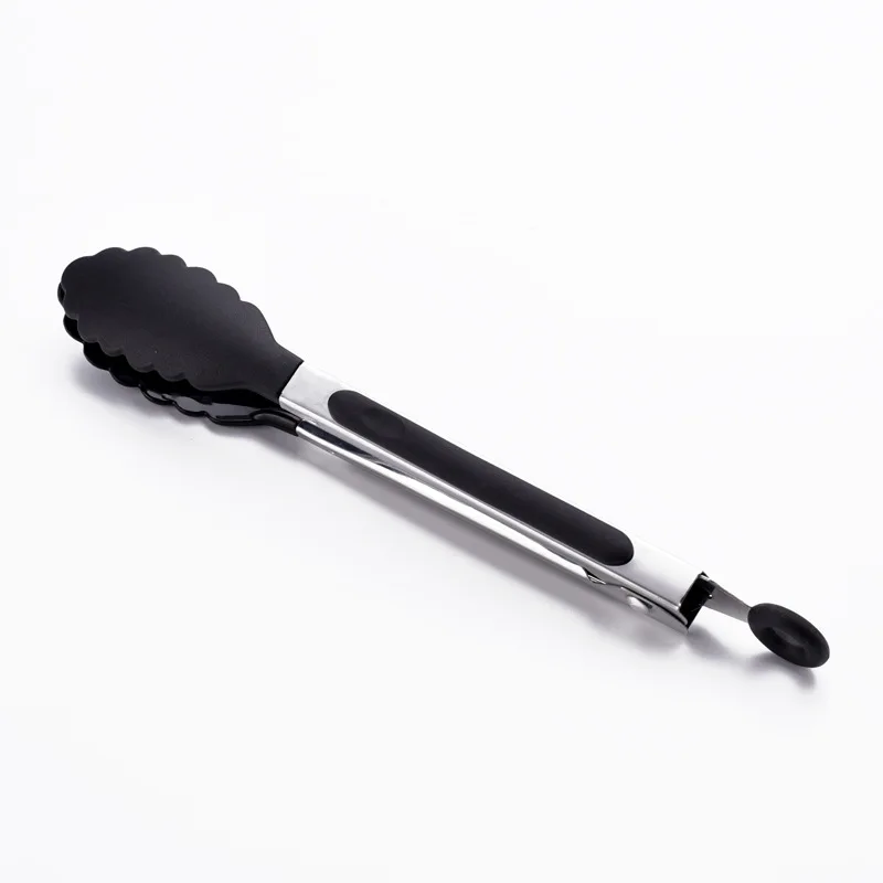 (preto) Os Prendedores De Cozinha Em Aço Inoxidável Com Clipes De Silicone São A Ferramenta Ideal Para A Cozinha Doméstica.