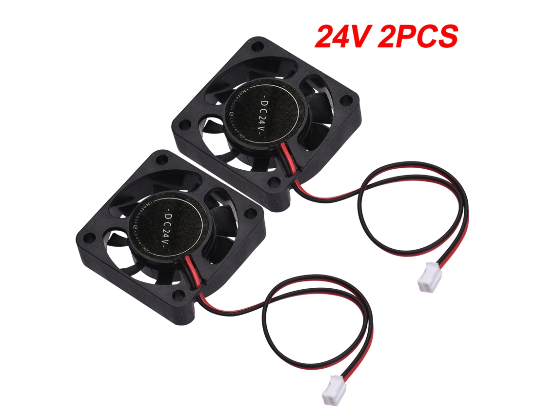 Ventoinha De Resfriamento 4010 Silenciosa 40x40x10mm Para Impressoras 3d 12v 24v 2-pino