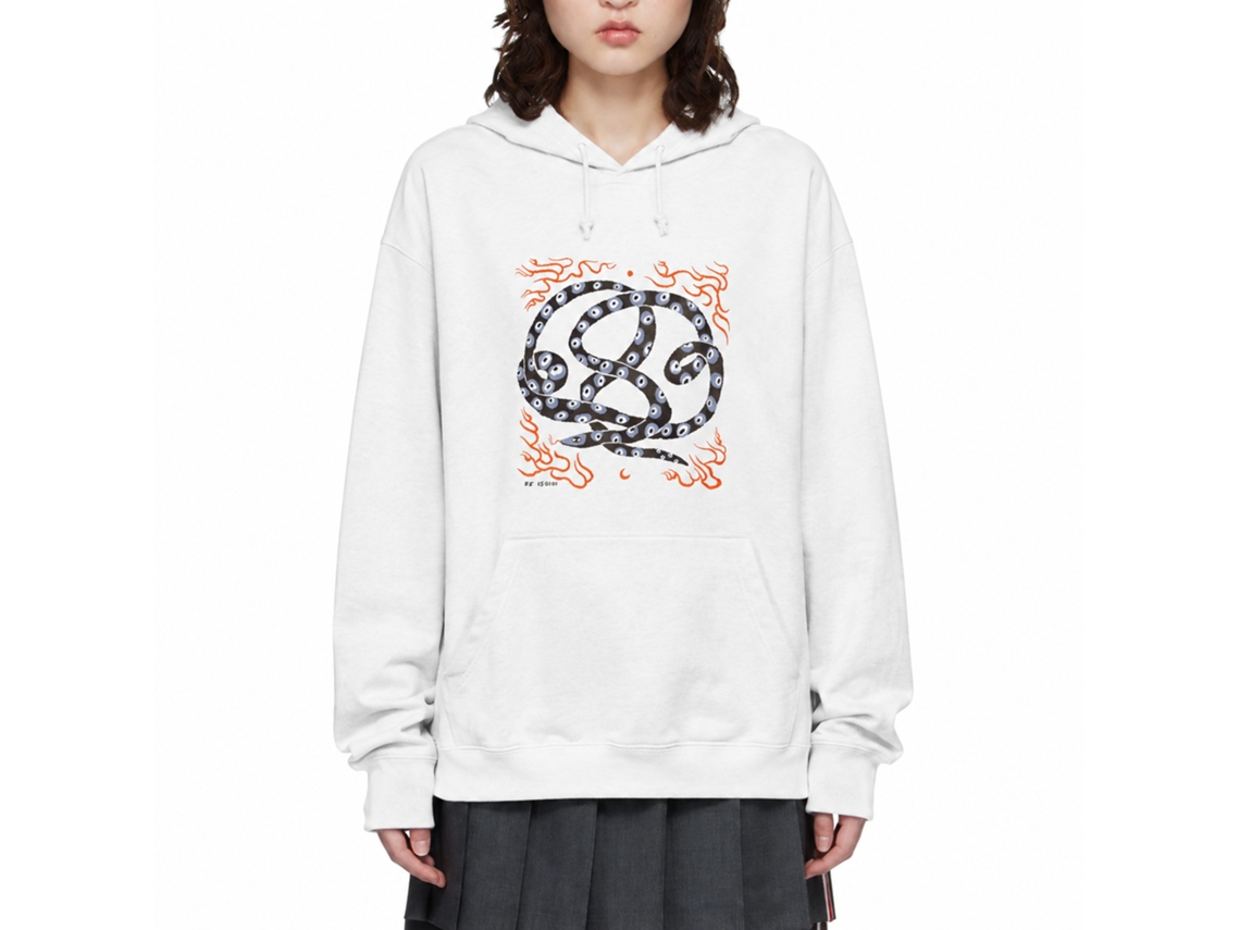 Rockinstone Year Of The Snake Hoodie Unique Designer Style