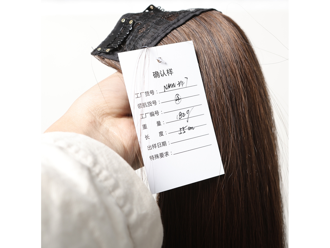 2026 conjunto de Extensões de Cabelo Lisas Clip in 4 Peças de 22 Polegadas para Mulher