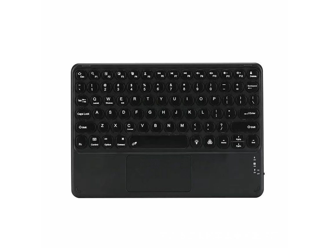 Capa de Teclado Bluetooth para Propósito Geral com retroiluminação de sete cores XIAOMOYU