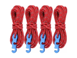 Conjunto de 4 Cordas Refletoras com Tensor, Ø4mm AQUAFORGE