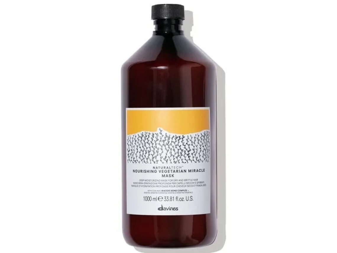 Máscara Para Cabelo - Davines - Naturaltech Vegetarian Miracle - 1 L - Unissex - Todos Os Tipos De Cabelo