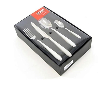 Conjunto de talheres em aço inox - ABERT - RN9132IN24 - Moderno - Elegante
