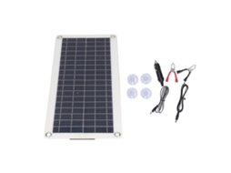 Carregador solar de silício monocristalino de alta eficiência de 20 W com painel de carregamento solar ETFE para carro e RV de 12 V