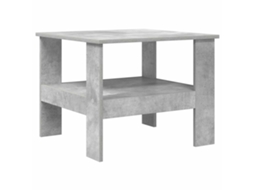 Mesa de centro Cinzento MAISON EXCLUSIVE em madeira tratada, 57x55x45 cm