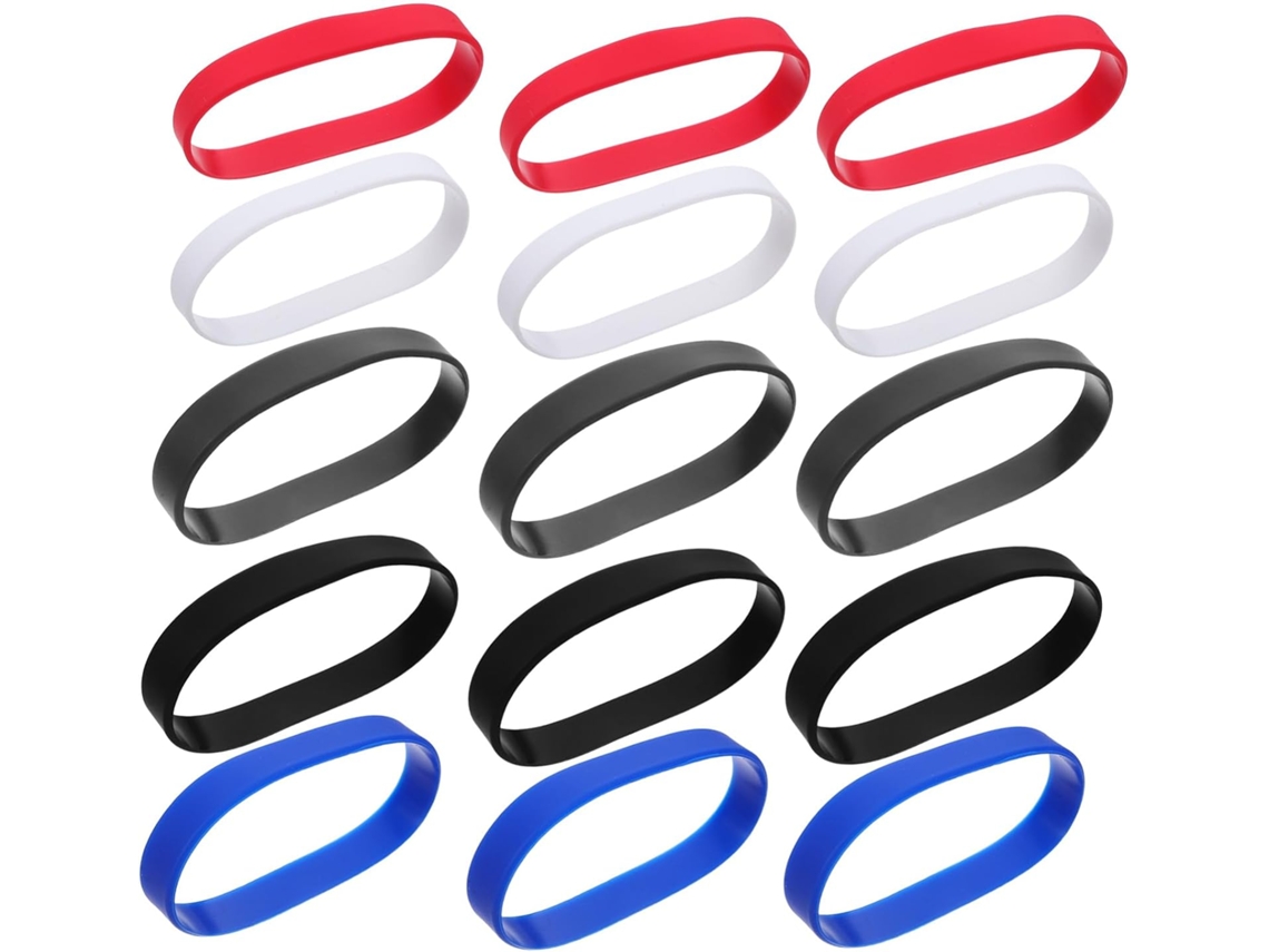 Homoyoyo Pacote Com 50-pulseiras De Silicone Para Homens, Pulseiras Esportivas De Silicone Em Grande Quantidade