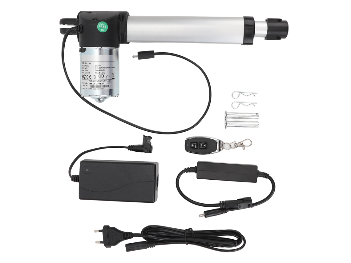 Motor Atuador Linear 150mm 4000n Com Controle Remoto