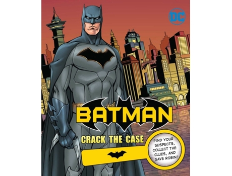 Livro DC Comics Batman Crack the Case de Derek Fridolfs (Inglês - Capa Dura)