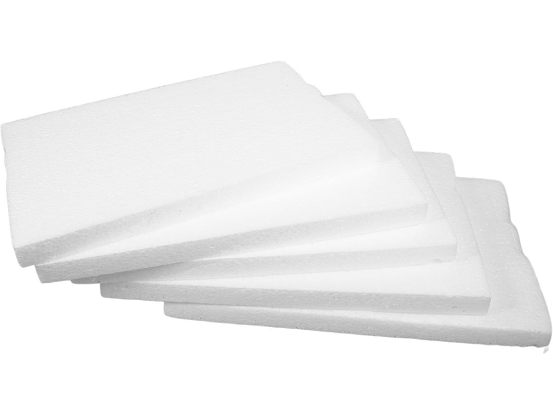 Placa Mousse D'emballage 10 Peças, Mousse Blanche