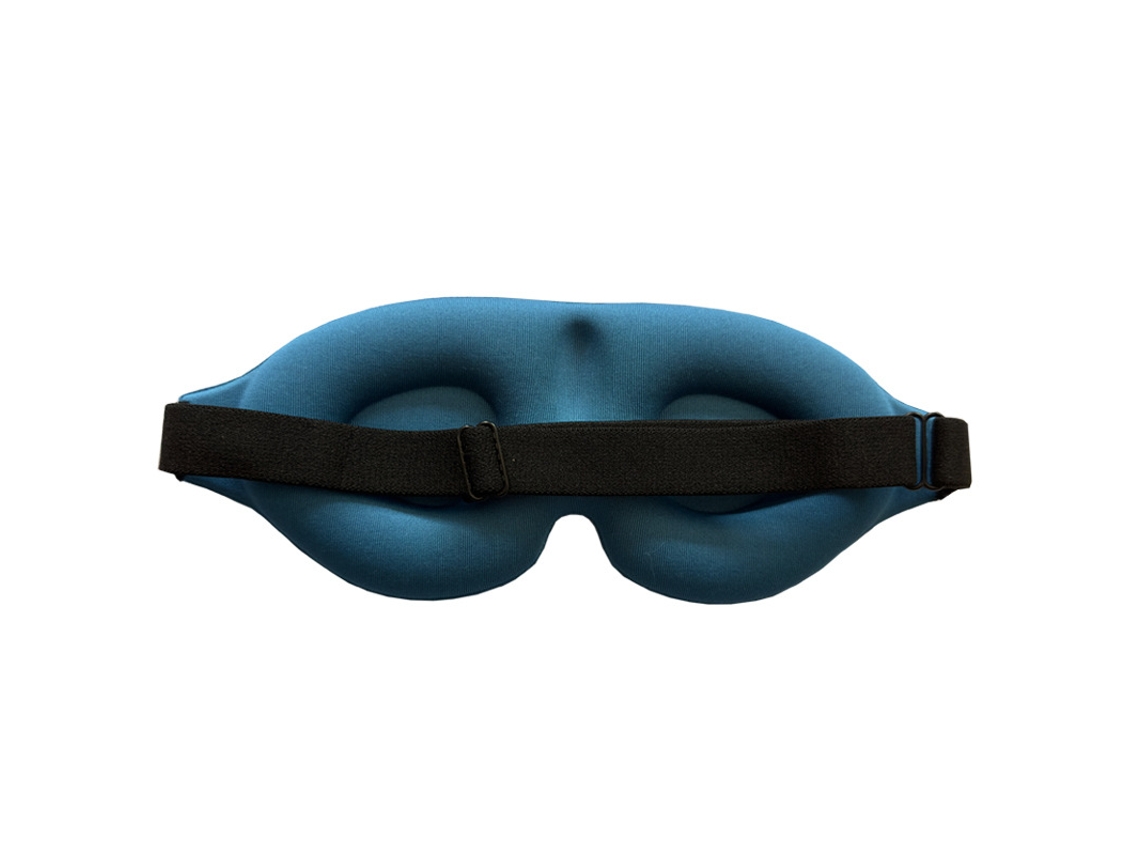Máscara de Dormir para Viagens e Voos, Preta para os Olhos Sem Nariz, Blackout 3d Estéreo AQUAFORGE