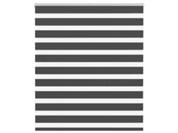 Zebra Blind, Zebra Blinds Vidaxl Preto Poliéster (130 X 100 Cm)