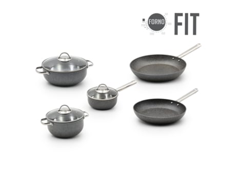 Trem Cozinha Indução 5 Peças Forno F. i.t. Celar