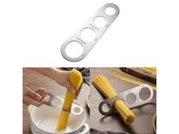 Medidor Massa Esparguete - Medidor Massa - Separador Massa - Aço Inoxidável - Prateado - 18 Cm