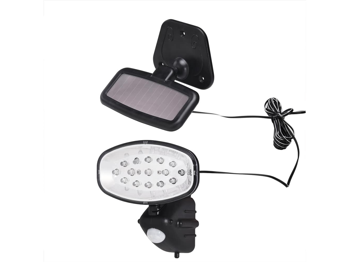 Luz Solar Externa com 15 Leds e Sensor de Movimento