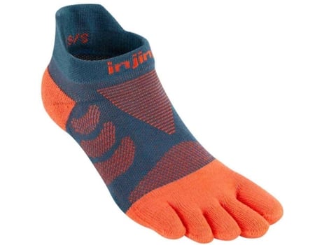 Meias para Mulher INJINJI Run Technical No-show Multicor para Corrida (EU 35-40)