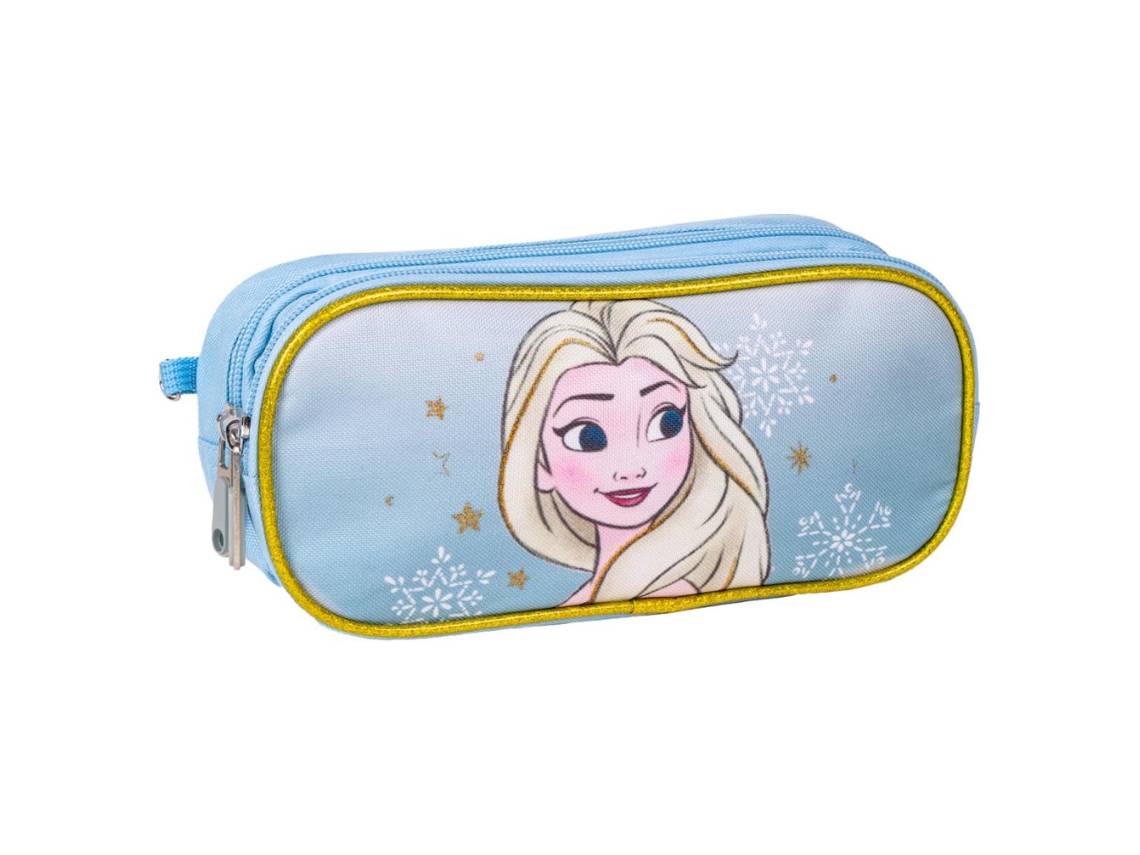 Estojo Duplo FROZEN Sparkles Azul 76273
