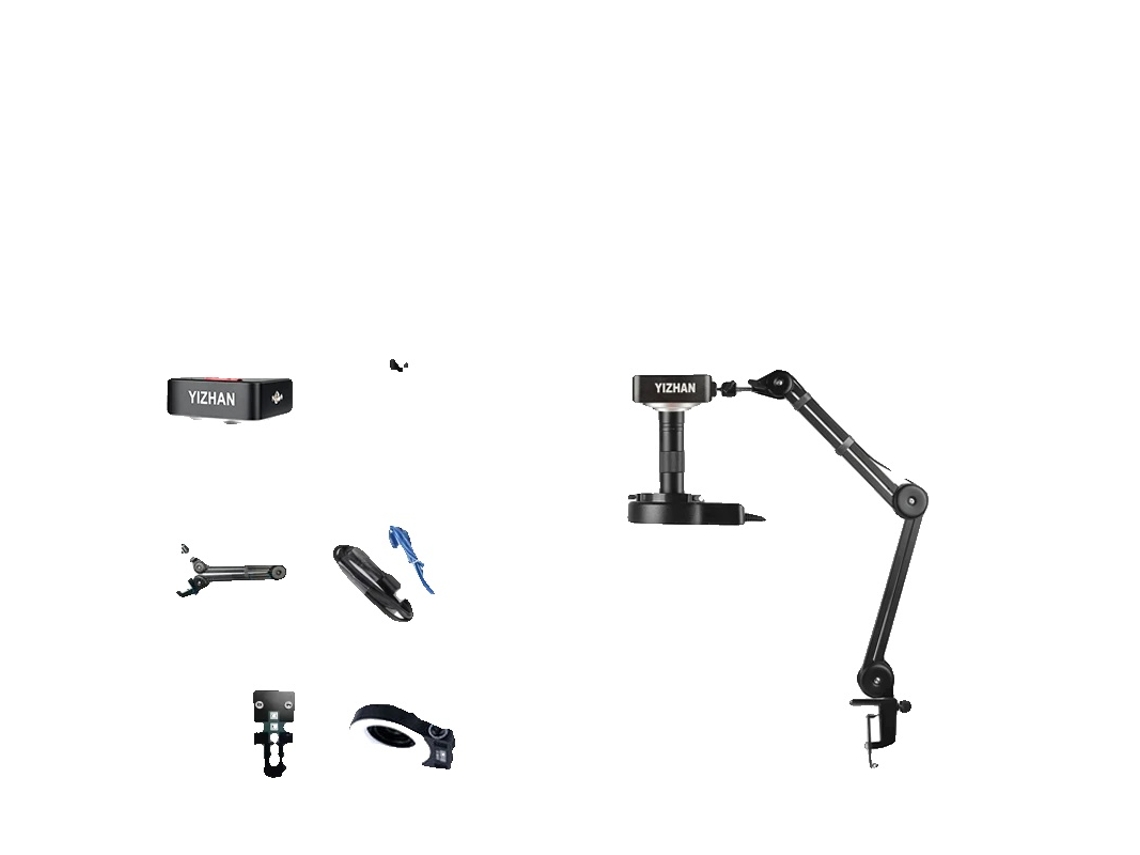Microscópio Digital, Ampliação De 150x, Conectividade Hdmi E Usb, 4011 60mp 4k Kit B