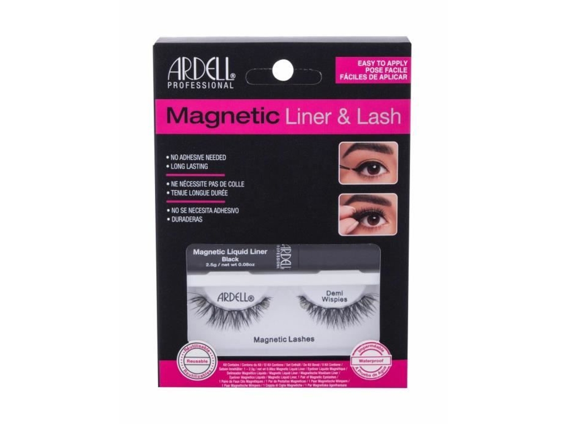 Ardell 1pc Liner Magnético Cílios Demi Wispies, Noir, Cílios Postiços, 109874