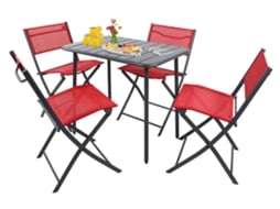 Pcs Bistroset Balcony Set Jardim Sumila Vcm
