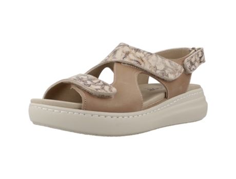 Sapatos de Mulher PINOSOS Sena Tecido Castanho (41)