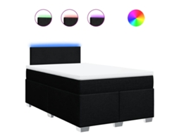 Box Spring Bed, Box Spring Beds Vidaxl Preto Tecido (120 X 200 Cm)