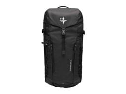 Mochila De Caminhada Under Armour Explor Grid, Tamanho G-gg, Preta/branca, Para Transporte E Organização Prática Dos Artigos Indicados