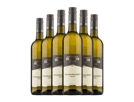 Vinho branco HERXHEIM AM BERG Pinot Cinza Seco Pfälz (0.75 L - 6 Unidades)