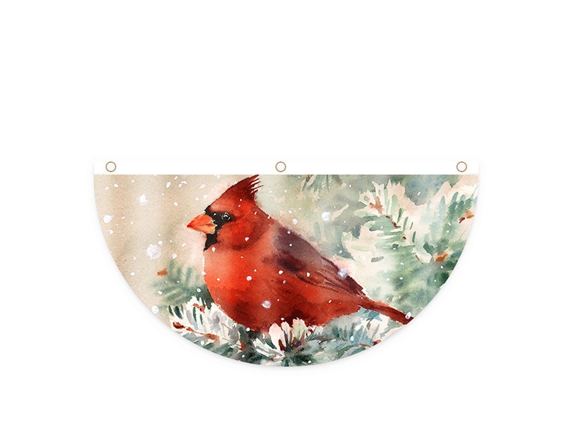 Laxiscreed Bandeira De Natal Em Forma De Sino Para Exterior E Decoração De Porta