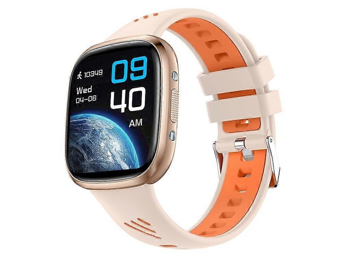 Smartwatch com tela IPS de 1,72 polegadas, chamadas Bluetooth, monitor de saúde e lanterna UV VONKELIOS