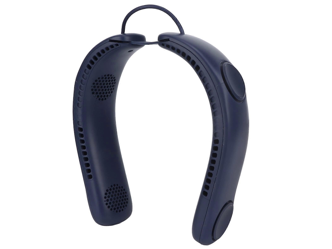 Ventilador De Pescoço Portátil Para Viagens De Escritório Slowmoose (azul)