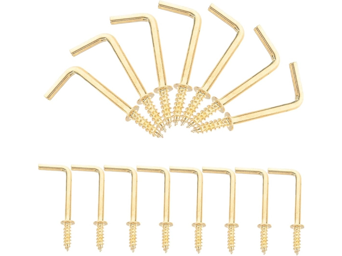 100 Ganchos Ganchos De Parede Em Material Resistente, Para Resistentes